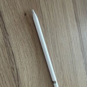Apple White Stylus Pencil with Silver Band